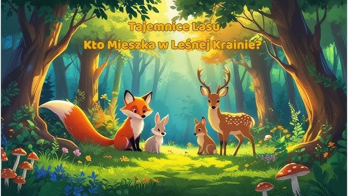 Kto mieszka w lesie? Odkryj fascynujący świat leśnych zwierząt