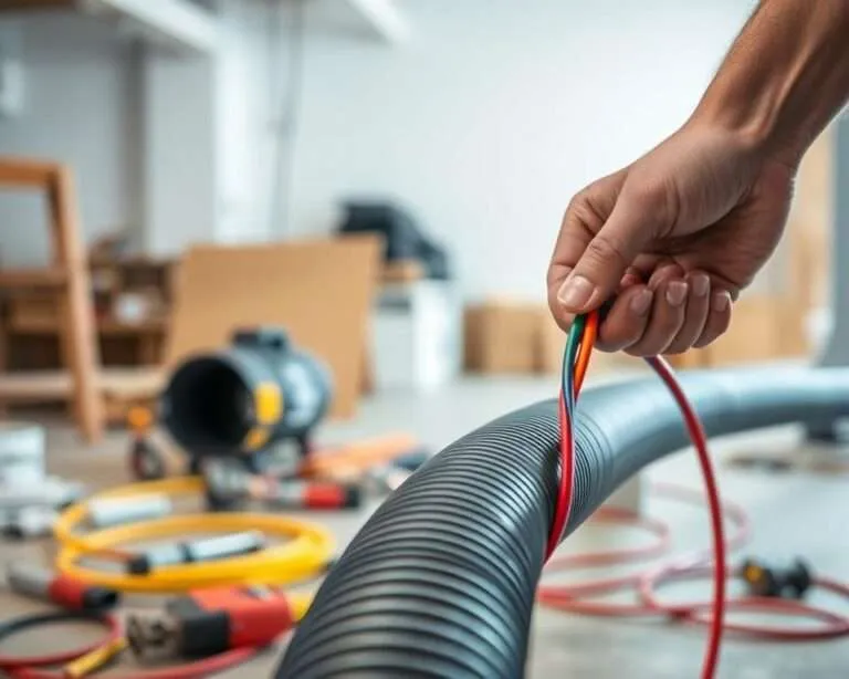 Jak przeciągnąć kabel przez peszel bez uszkodzeń i frustracji