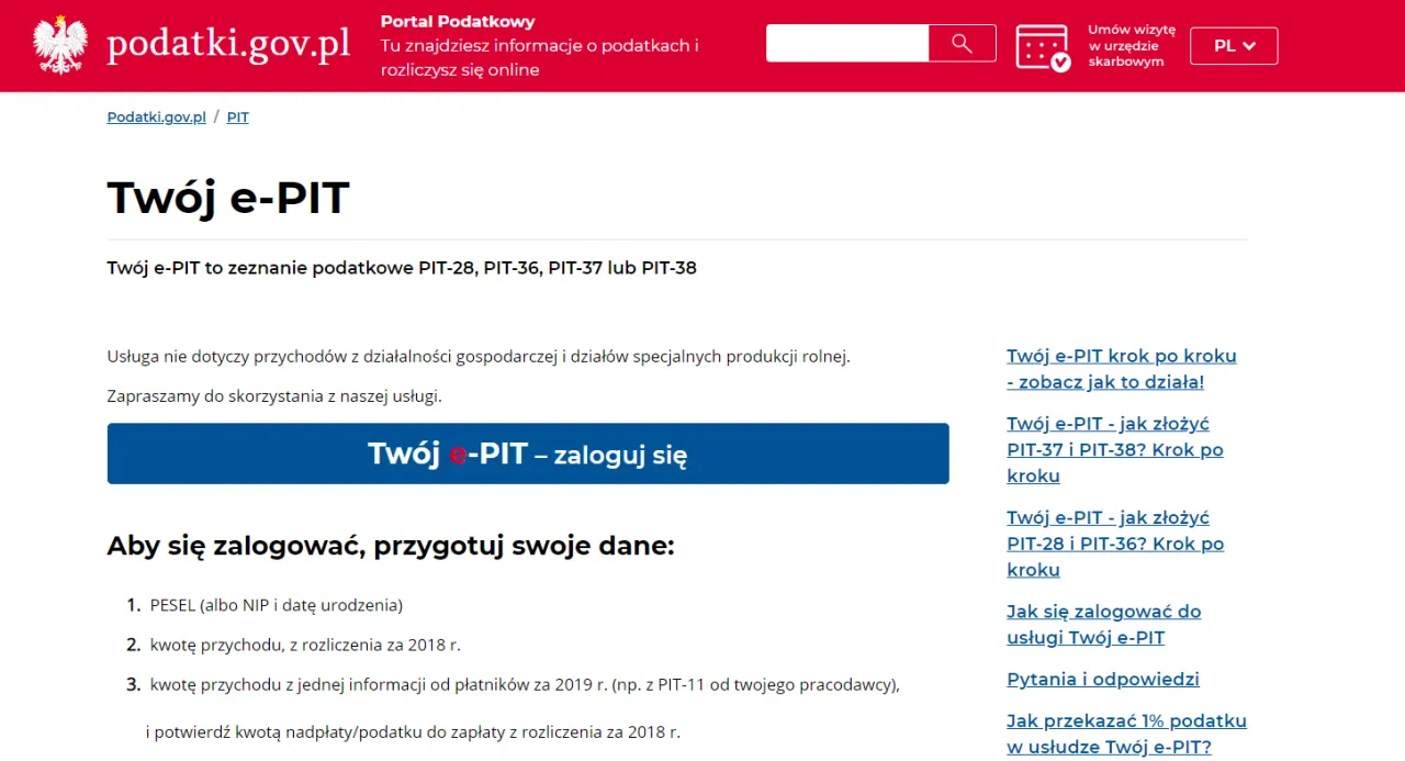 Jak sprawdzić status PIT? Sprawdź online krok po kroku