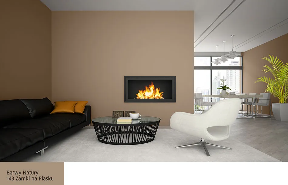 Czym pomalować kominek? Poradnik: farby, trendy, krok po kroku