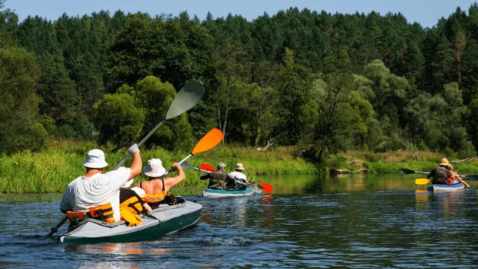 Spływ kajakowy Piaśnicą - przepiękna trasa w Dębkach nad morzem Spływ kajakowy Piaśnicą - przepiękna trasa w Dębkach nad morzem