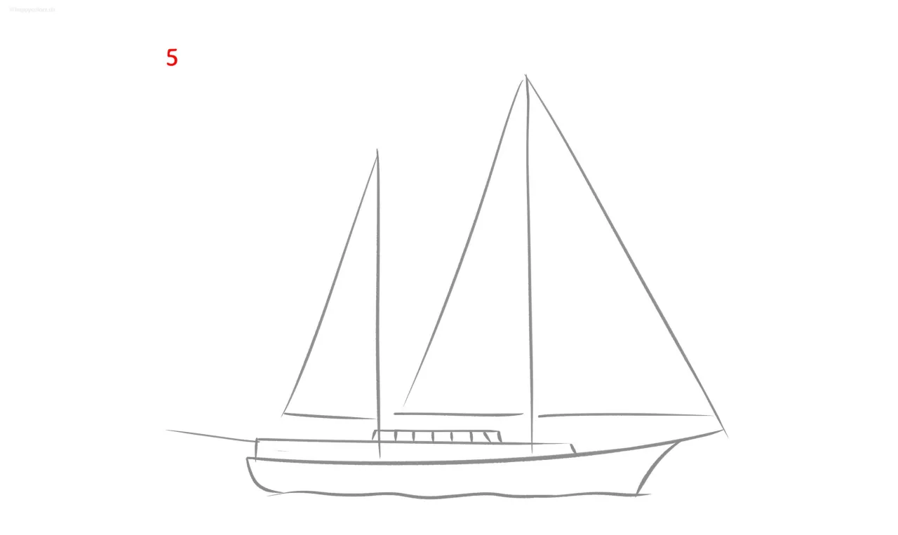 Boote zeichnen: Einfache Schritt-für-Schritt-Anleitungen für Anfänger