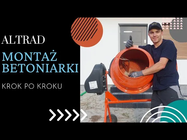 Jak zrobić małą betoniarkę w prosty sposób - krok po kroku