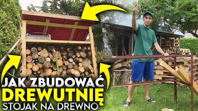 Jak zbudować drewutnię DIY tanio i skutecznie krok po kroku