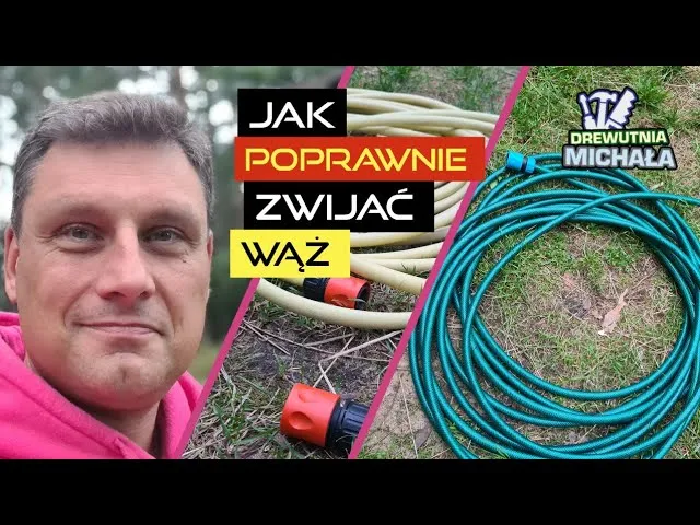 Jak prawidłowo zwijać wąż ogrodowy? Poradnik krok po kroku