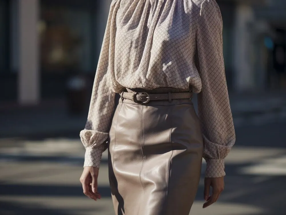 Jaka bluzka do skórzanej spódnicy? Stylizacje na każdą okazję