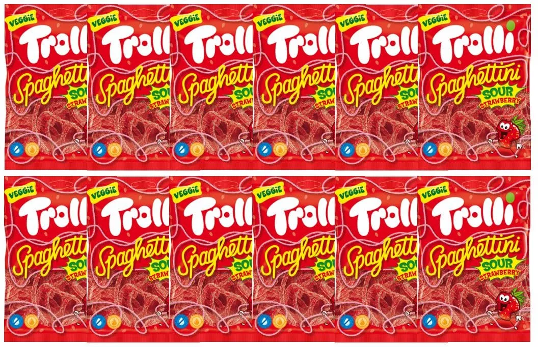 Trolli spaghetti – odkryj smaki, skład i gdzie kupić te żelki
