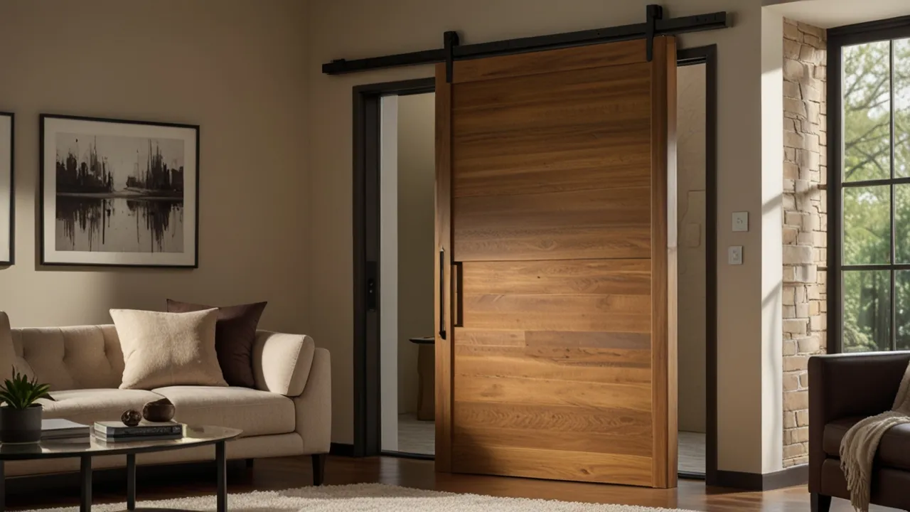 Drewniane drzwi przesuwne - najważniejsze informacje przed zakupem