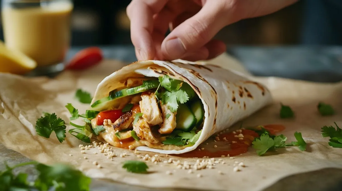 Jak łatwo zawijać kebab w tortilli - proste kroki i porady