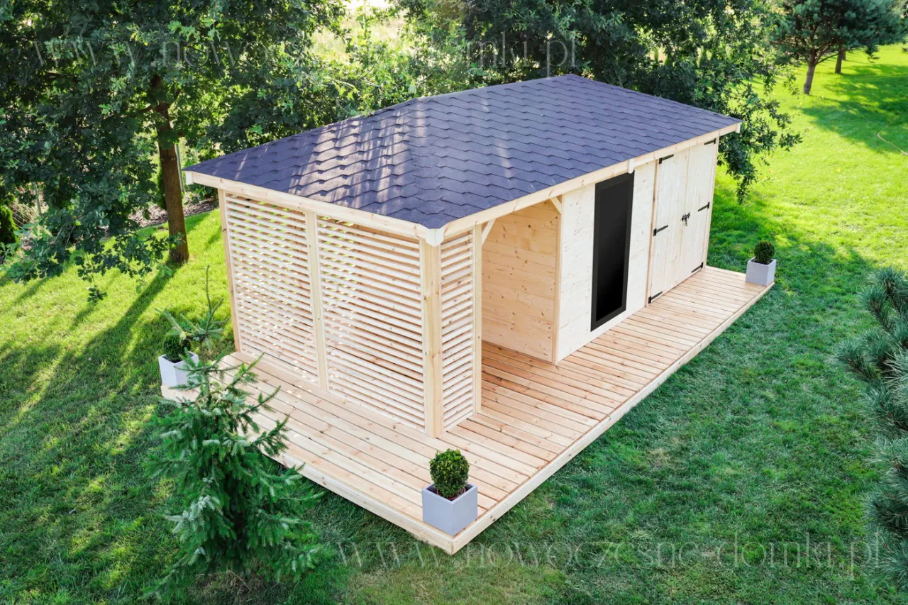 Dach altany tanio? Papa, gont, blacha, poliwęglan co wybrać?