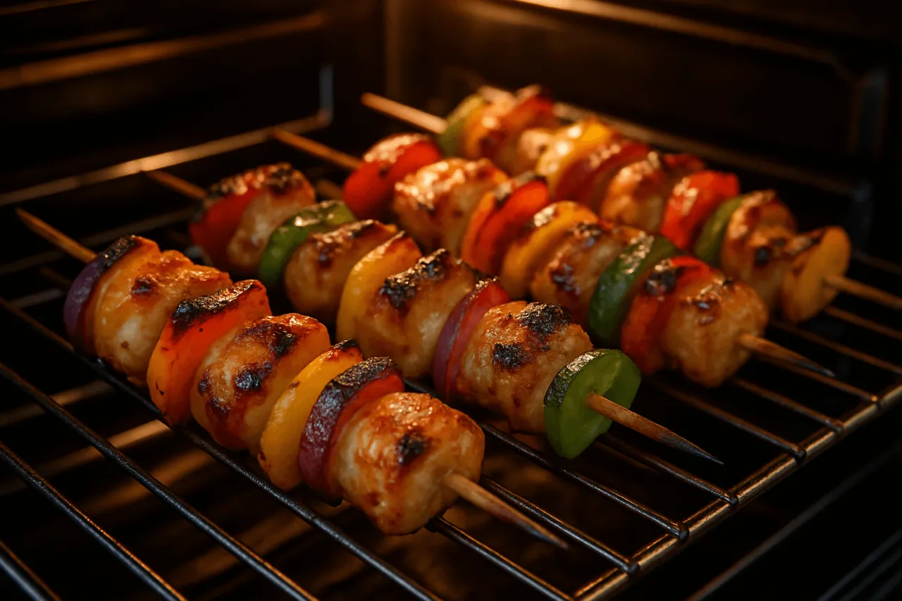 Jak upiec szaszłyki w piekarniku? Temperatura, czas i sekrety