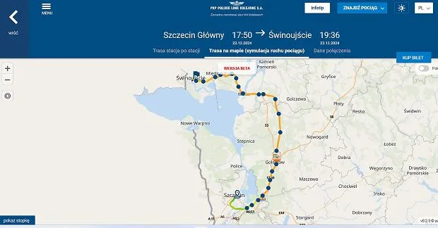 Gdzie się zatrzymuje pociąg w Szczecinie? Sprawdź stacje i połączenia
