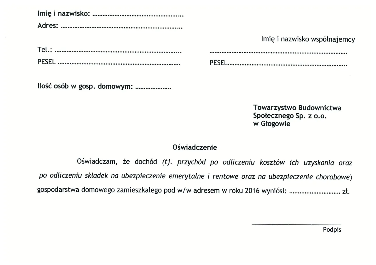 Jak napisać oświadczenie o dochodach, aby uniknąć problemów z urzędami