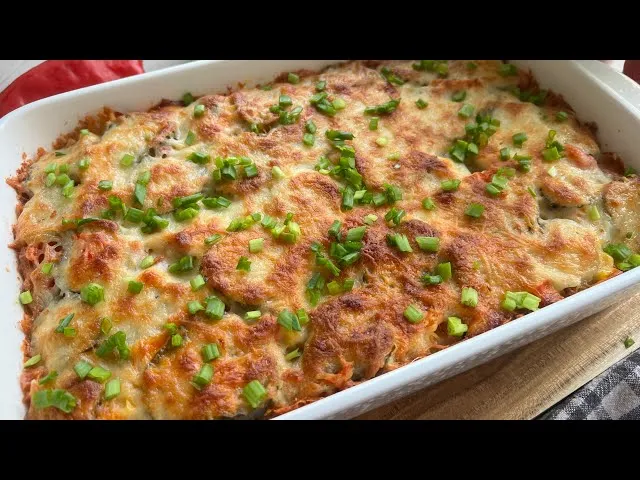 Prosta zapiekanka gyros z ryżem, która zachwyci Twoją rodzinę