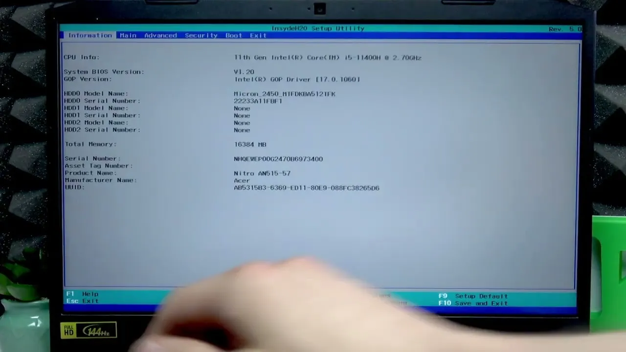 Jak wejść do biosu acer nitro 5 i uniknąć problemów z ustawieniami