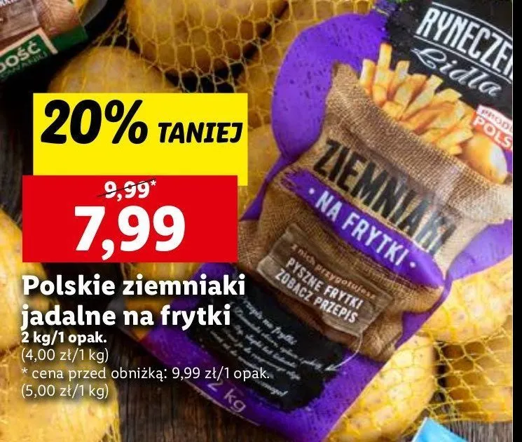 Gdzie kupić ziemniaki na frytki, aby uniknąć rozczarowania?