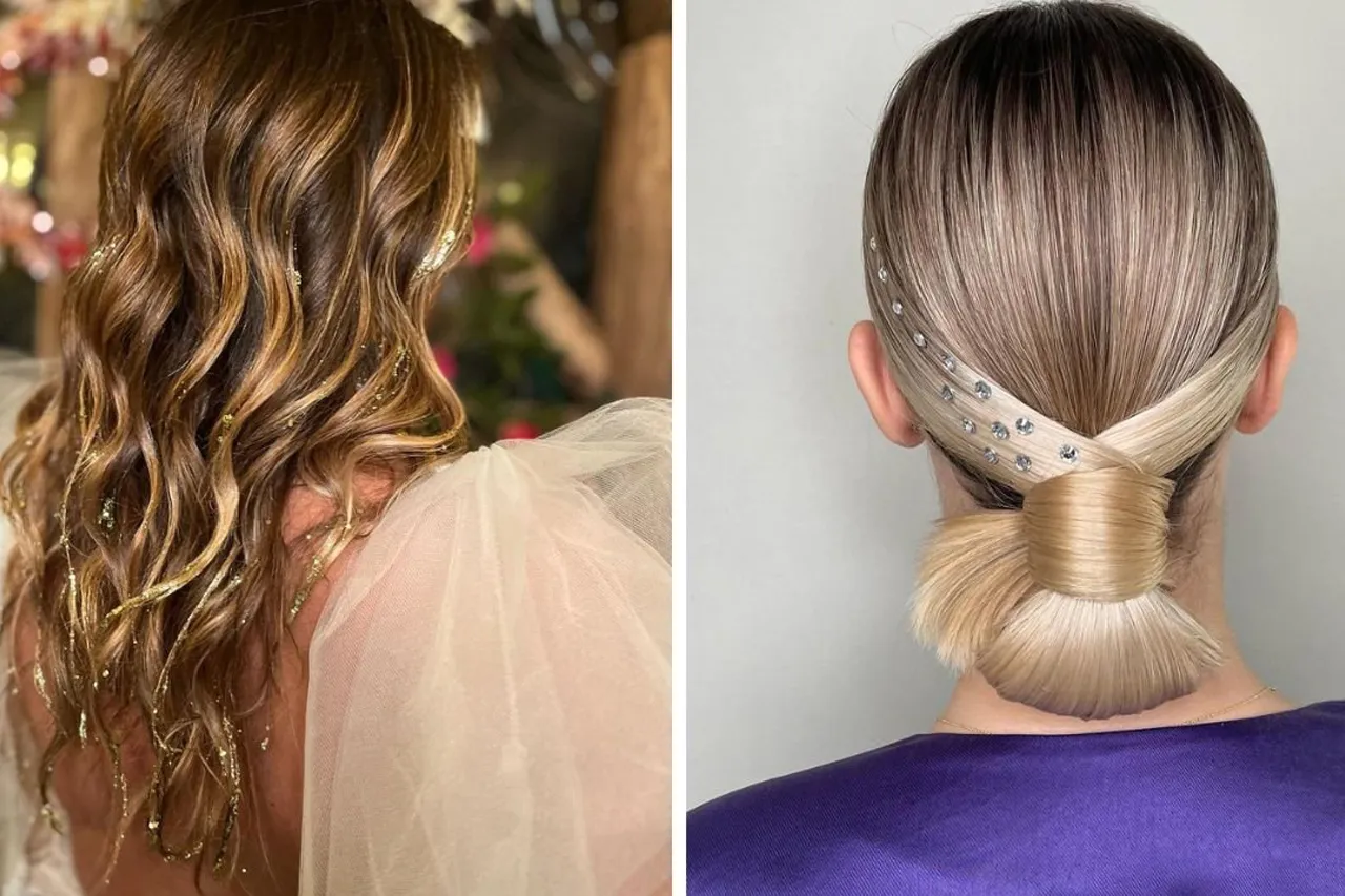 Zaskakujące fryzury do cekinowej sukienki, które podkreślą Twój styl Zaskakujące fryzury do cekinowej sukienki, które podkreślą Twój styl