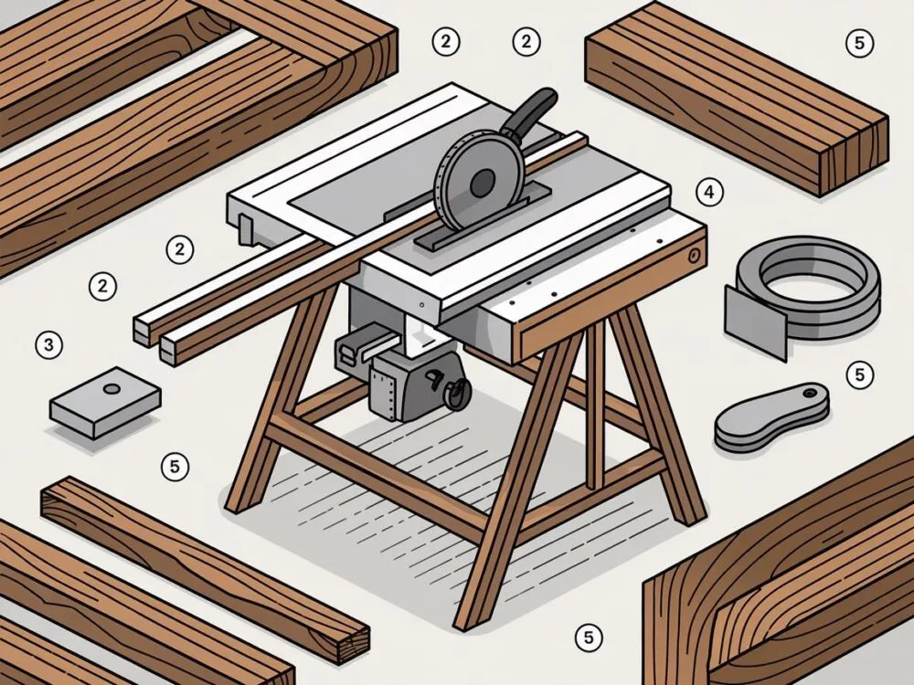 Jak bezpiecznie i stabilnie zamocować pilarkę tarczową do stołu – krok po kroku