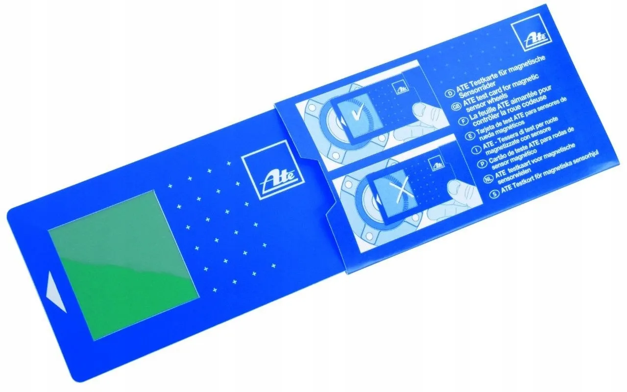 Karta testowa pierścieni magnetycznych: Niewidzialne usterki ABS na dłoni Karta testowa pierścieni magnetycznych: Niewidzialne usterki ABS na dłoni