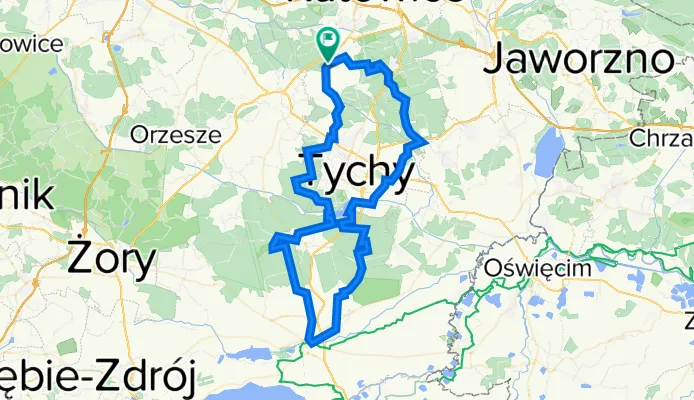 Trasa rowerowa Pszczyna Paprocany - idealna trasa dla każdego rowerzysty