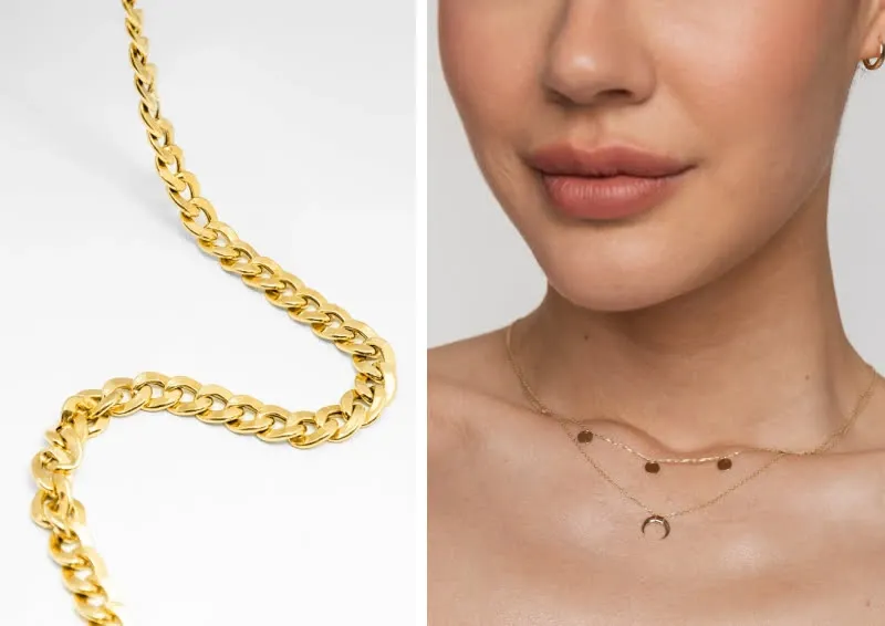 Jaka biżuteria do złotej sukienki, aby uniknąć stylizacyjnych wpadek?