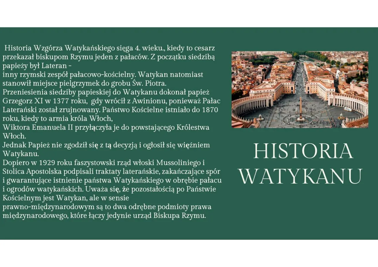 Kiedy wybudowano Watykan? Historia jego powstania i znaczenie