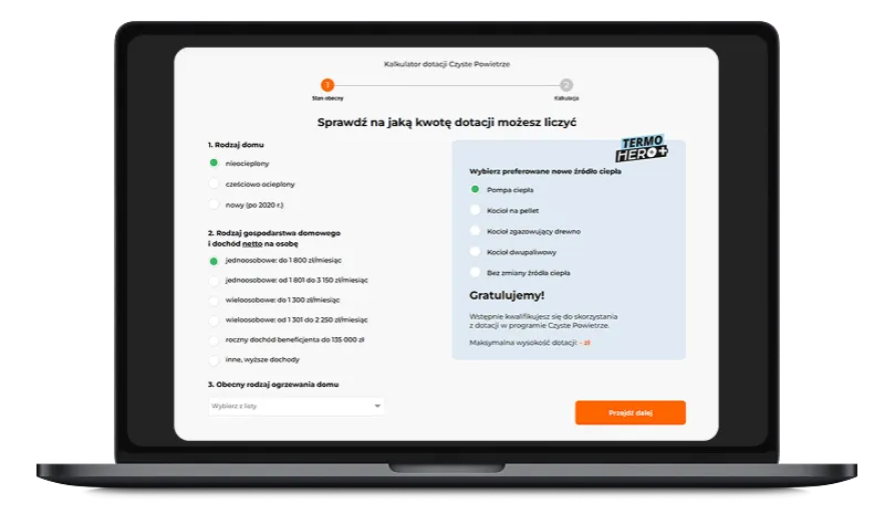 Jak obliczyć dofinansowanie z kredytu czyste powietrze kalkulator?