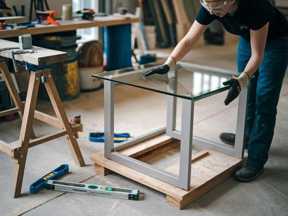 Jak przymocować szklany blat do metalu - proste sposoby i porady