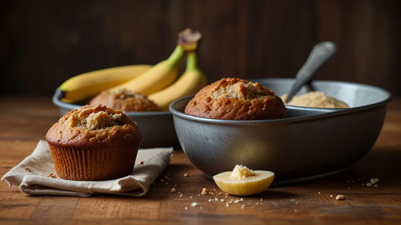 Muffinki bananowe Nigelli: Sprawdź przepis na ulubione muffinki Muffinki bananowe Nigelli: Sprawdź przepis na ulubione muffinki