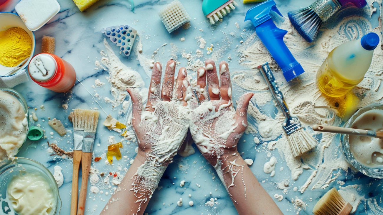 Jak skutecznie zmyć żywicę z rąk? Sprawdzone metody