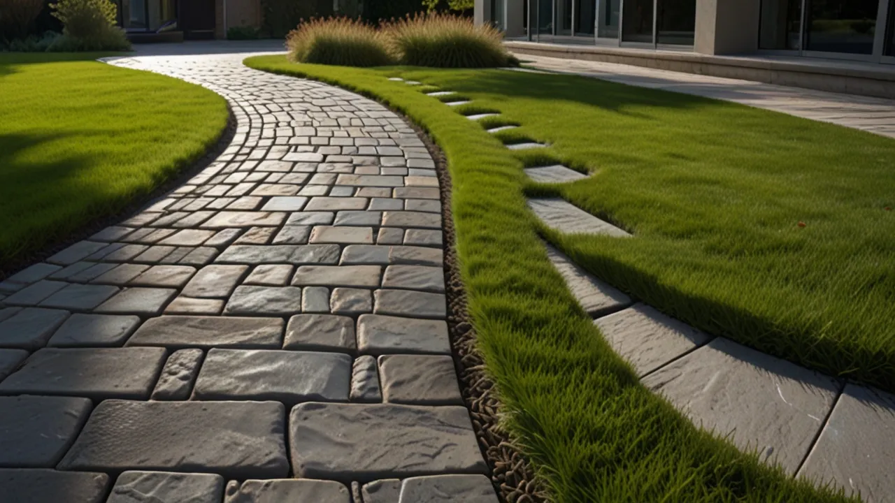 Kostka brukowa Fala: jak falujący wzór zmienia podwórko?