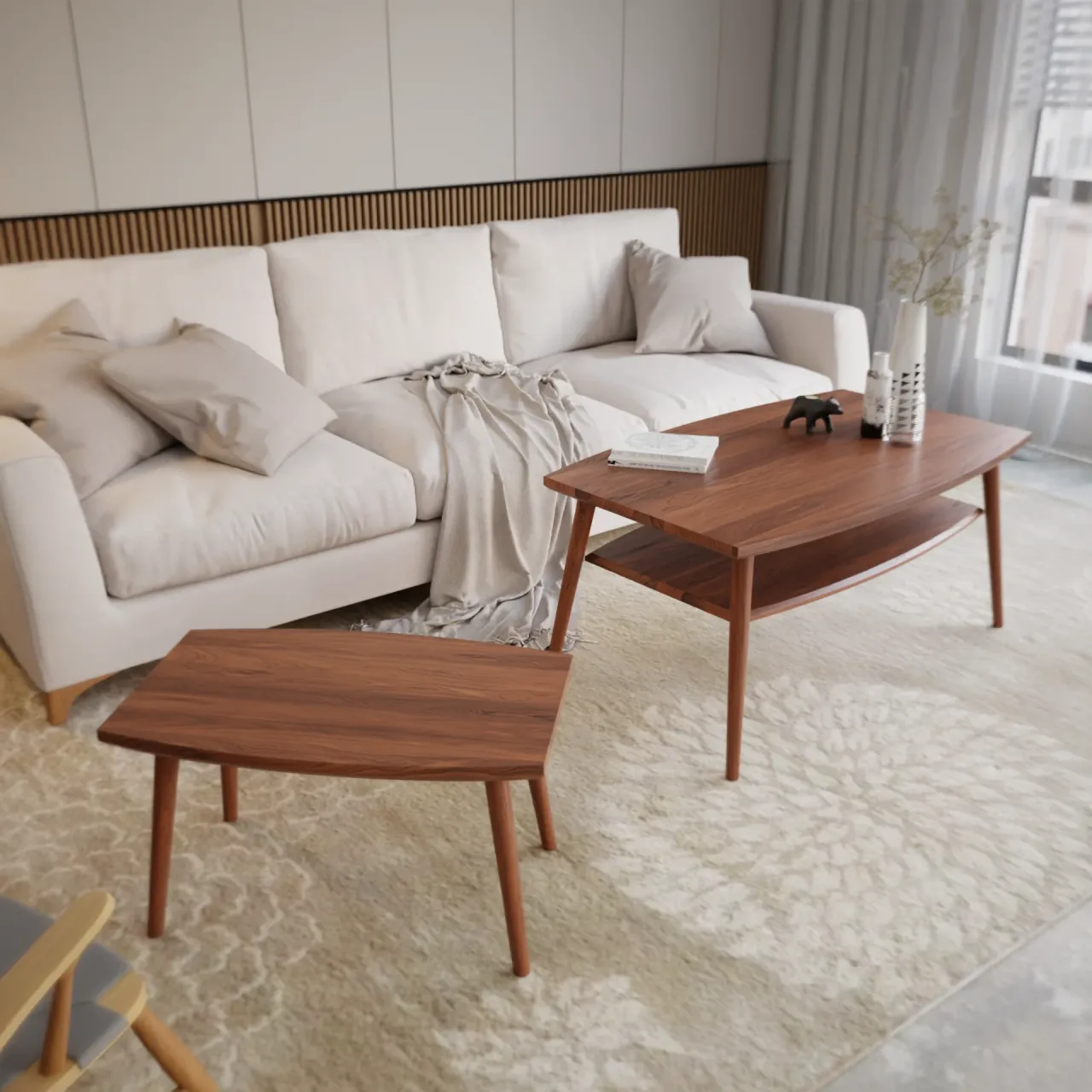 Zaprojektuj swój idealny salon - stoliki kawowe z litego drewna