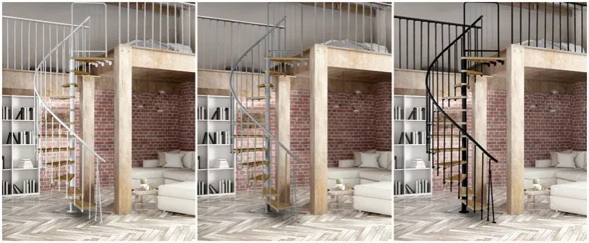 Wąskie schody które zajmują mało miejsca: rewolucyjne rozwiązania dla małych mieszkań