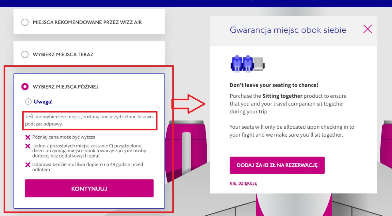 Czy Wizz Air przydziela miejsca obok siebie? Sprawdź, co musisz wiedzieć