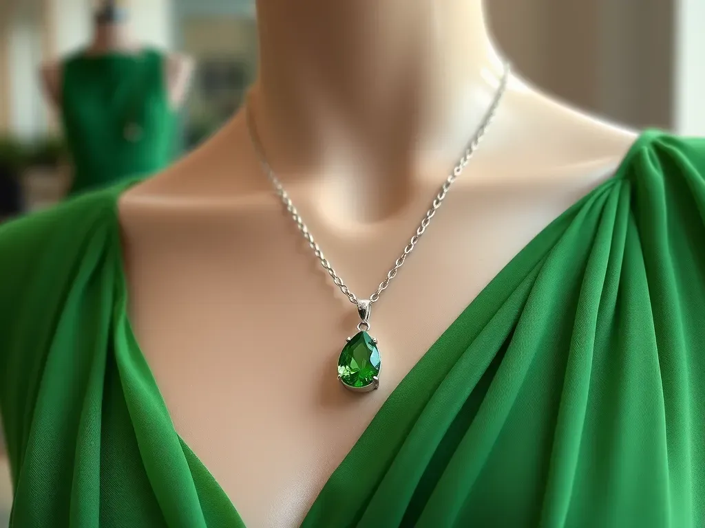 Jaka biżuteria do zielonej sukienki, aby wyglądać oszałamiająco?