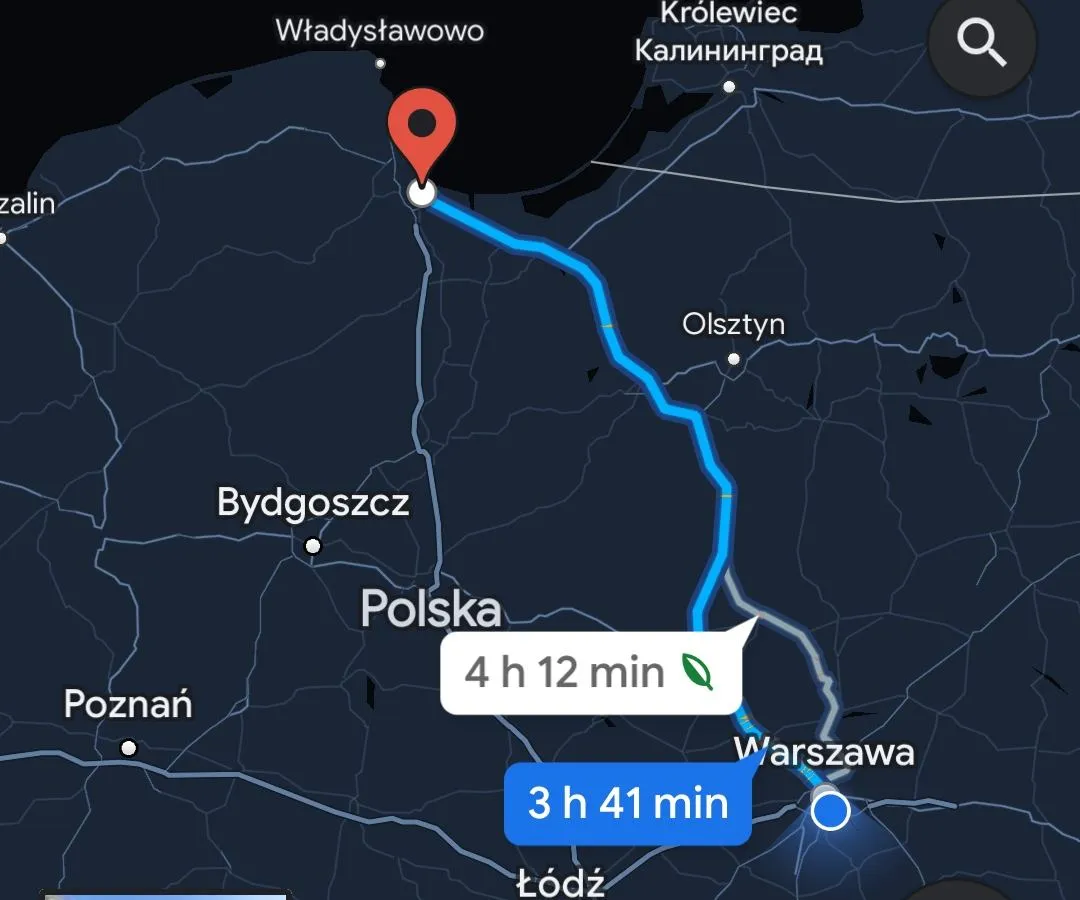 Trasa Kraków-Gdańsk A1 vs S7: Która najlepsza? Czas i koszty 2026