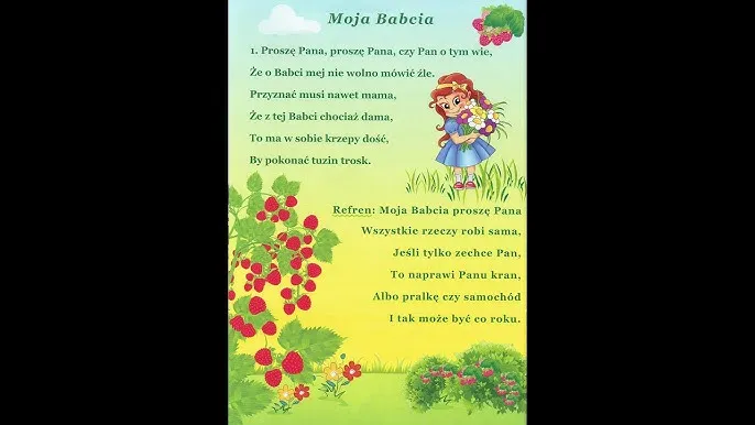 Tekst piosenki kiedy babcia była mała – wspomnienia z dzieciństwa