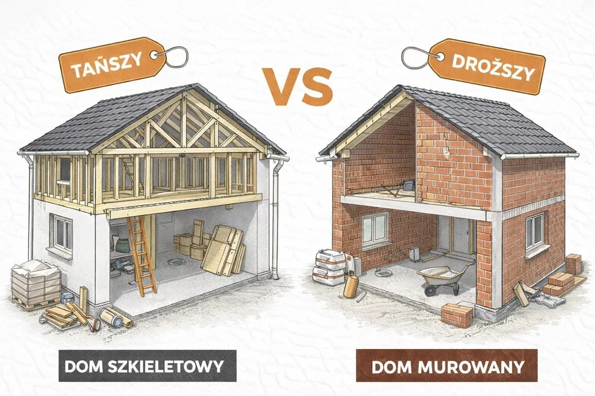 Koszty budowy domu - drewniany czy murowany - co się opłaca?