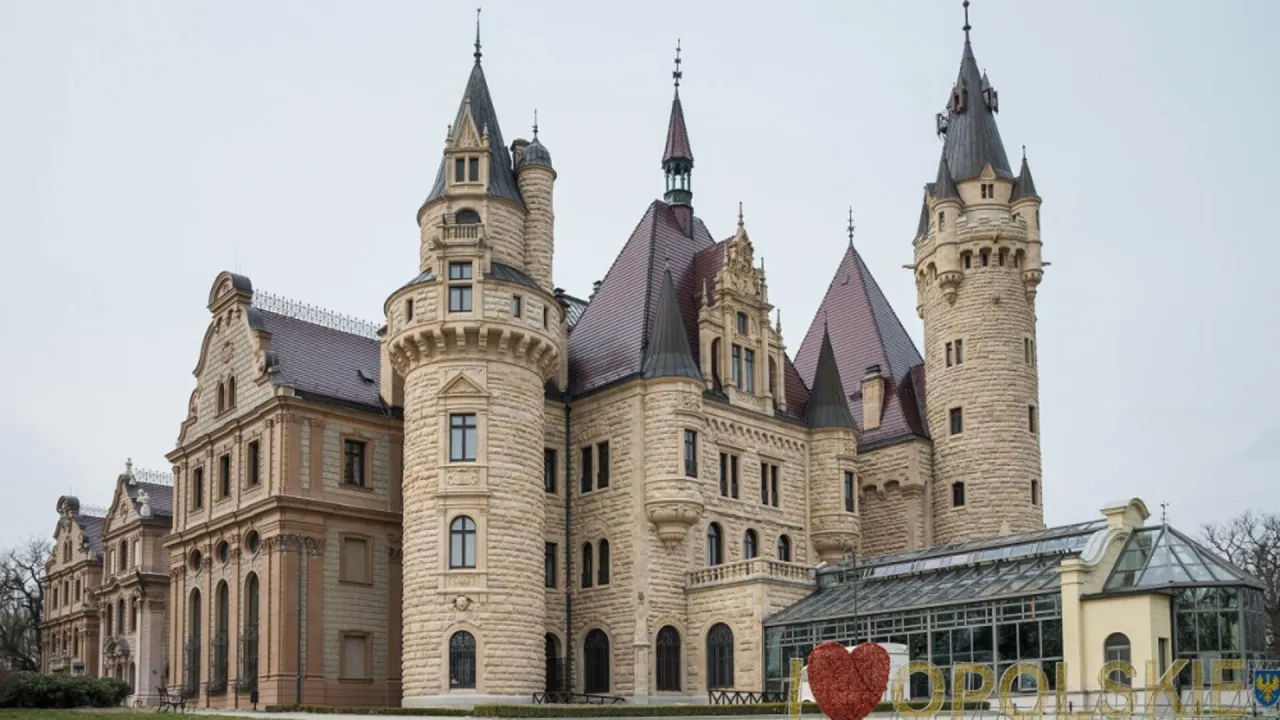 Zamek w Mosznej – polski „Hogwart” z 99 wieżami i 365 komnatami