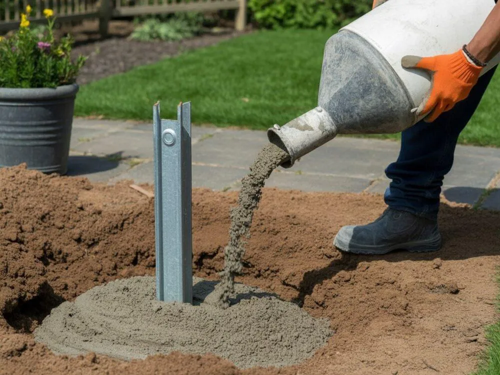 Jaki beton pod słupki ogrodzeniowe? Wybierz najlepszy dla trwałości
