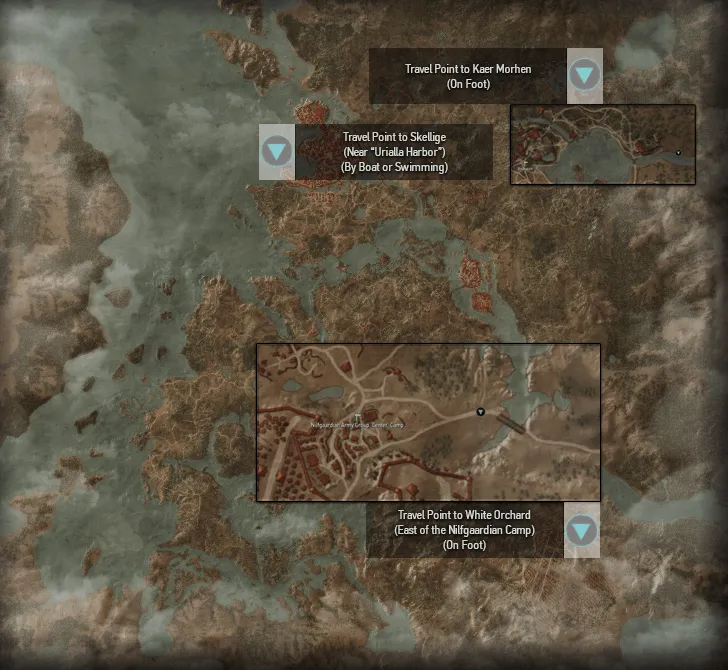 Jak dostać się do Kaer Morhen w Wiedźminie 3 i lokalizacja Kaer Morhen