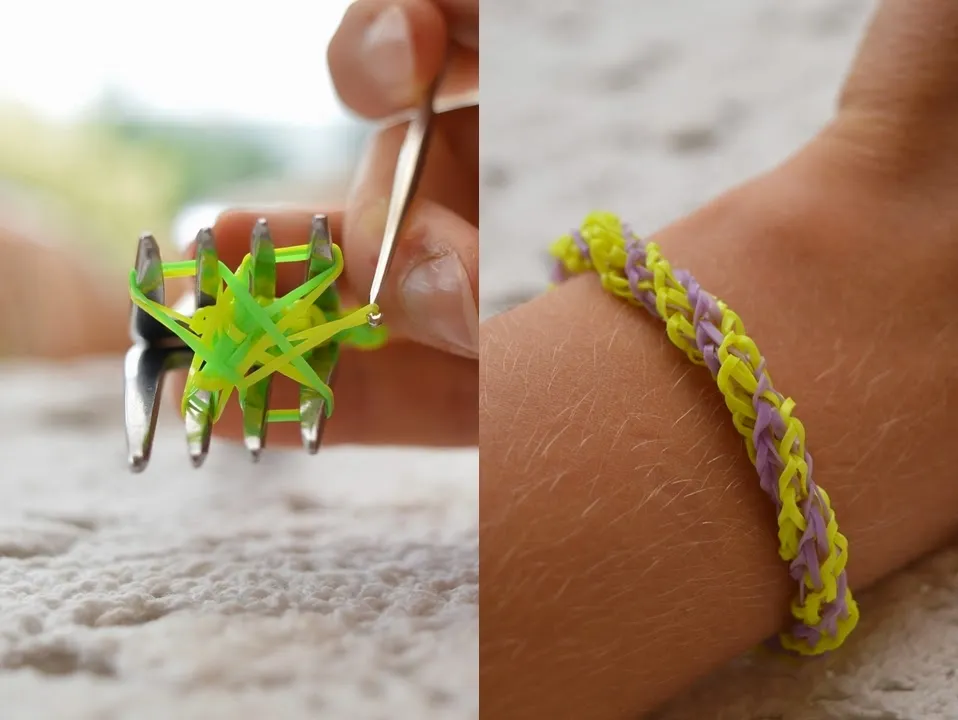 Jak zrobić bransoletkę z gumek na krośnie - proste kroki dla każdego