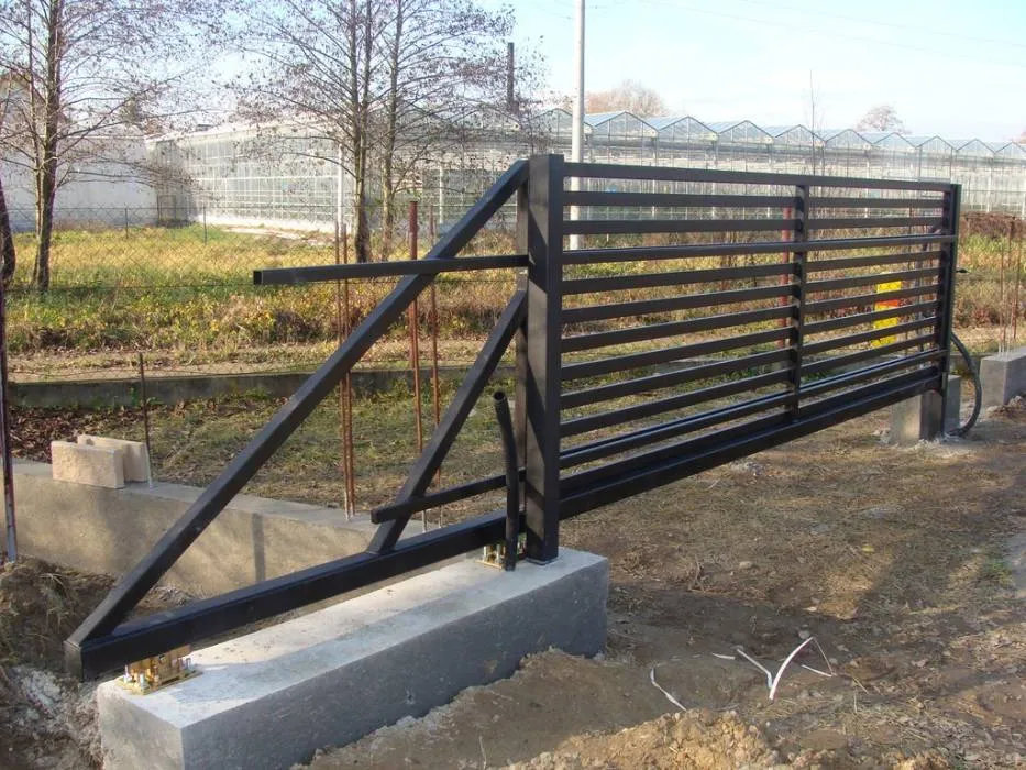 Fundament pod Bramę Przesuwną 4m - Montaż i Fundamenty