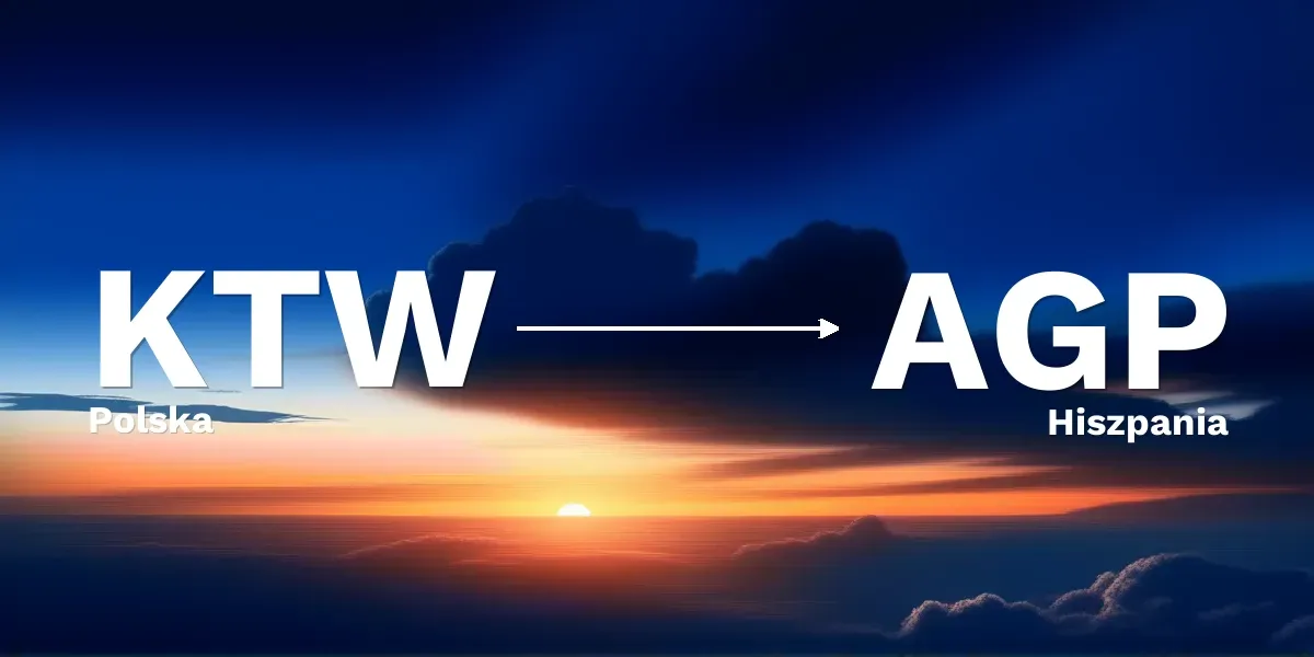 Ile trwa lot z Katowic do Malagi? Odkryj, co wpływa na czas podróży