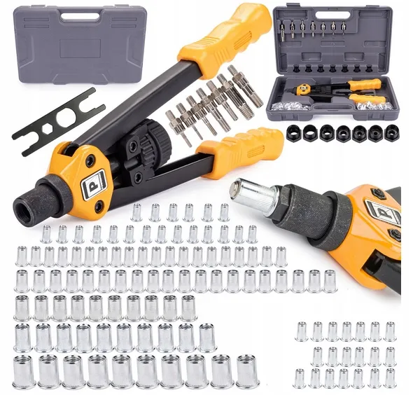 Klucz do trwałych połączeń metalowych to prasa do nitonakrętek!