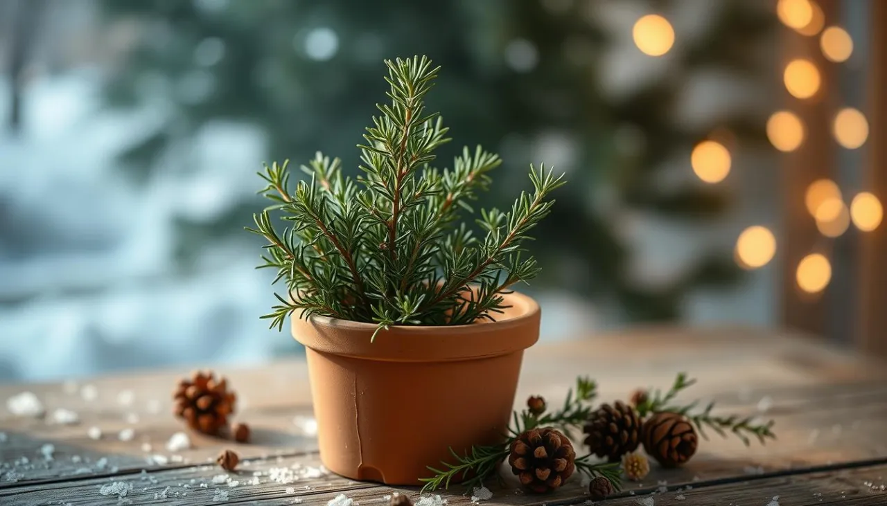Jak przezimować rozmaryn w doniczce, by uniknąć jego obumierania