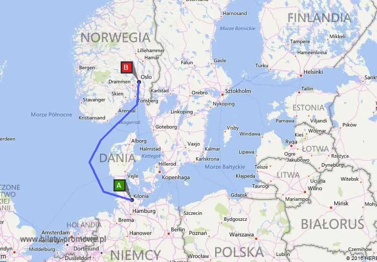 Trasa Norwegia-Polska: Prom czy droga? Wybierz optymalny wariant!