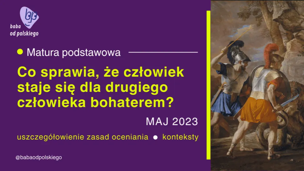 Co sprawia, że człowiek staje się bohaterem dla innych? Analiza cech