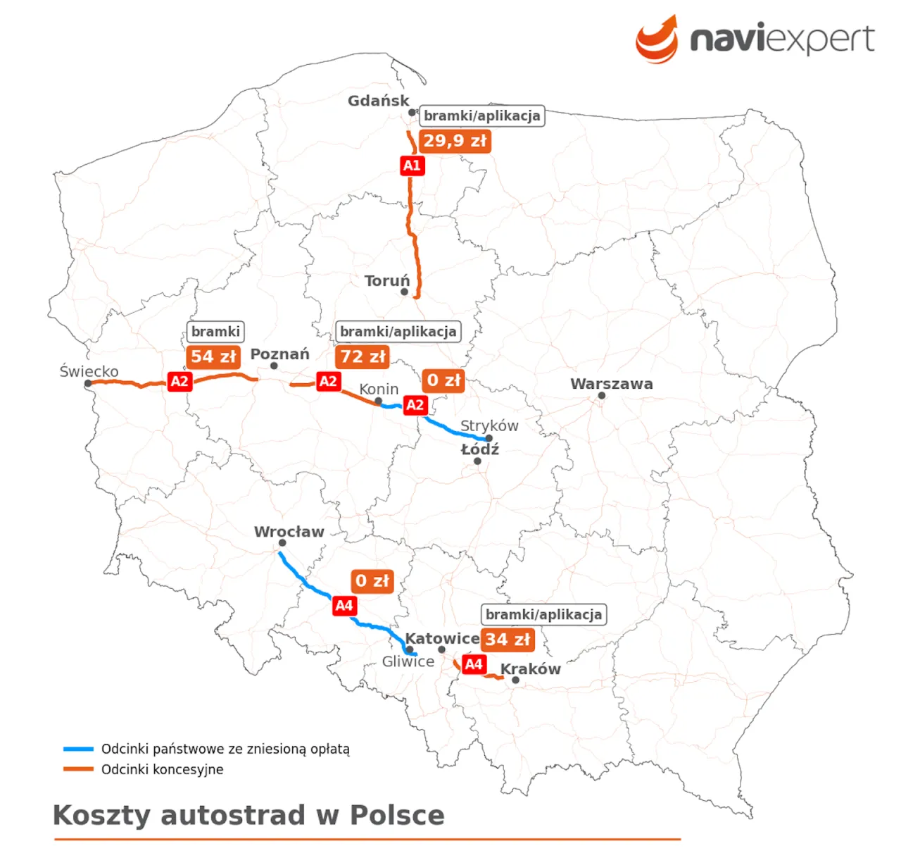 Autostrada A1: Które odcinki są płatne? Sprawdź przed podróżą!