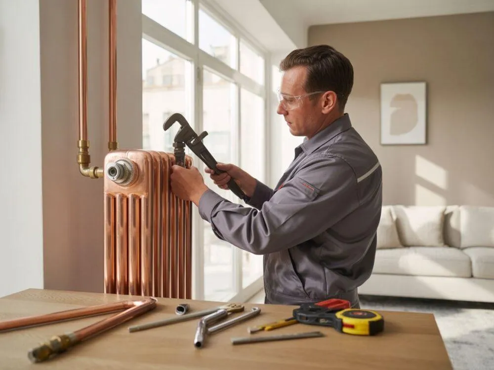 Kiedy podłączenie krzyżowe grzejnika jest niezbędne dla efektywności?